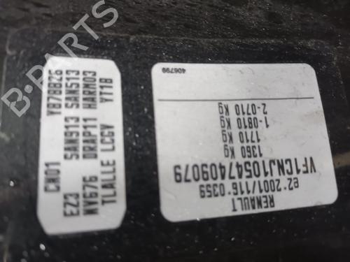 Left headlight RENAULT TWINGO II (CN0_) 1.2 16V (CN04, CN0B) | BP37172244C28 - Image 10