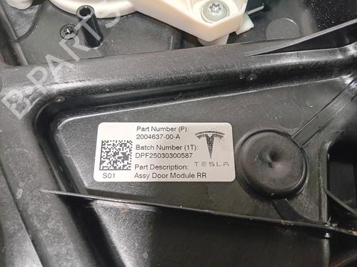 Rear right window mechanism TESLA MODEL Y (5YJY) EV | BP37608920C25 - Image 4