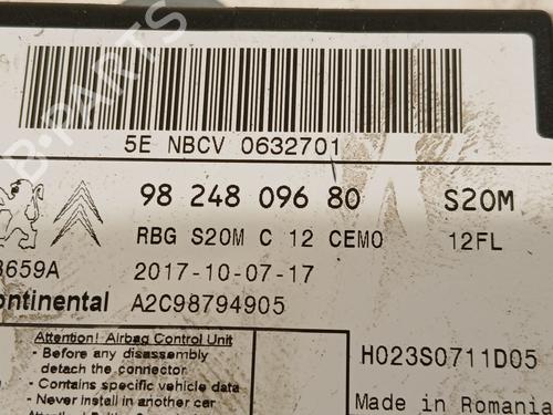 ECU airbags CITROËN C3 / C3 ORIGIN III (SX) 1.2 THP 110 | BP28283254M53 