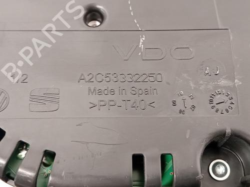 Instrument cluster VW POLO V (6R1, 6C1) 1.2 TDI | BP19334205C47 