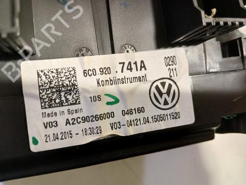 Zestaw wskaźników / Licznik VW POLO V (6R1, 6C1) 1.4 TDI | BP30908142C47