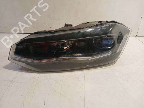 Venstre forlygte VW POLO VI (AW1, BZ1, AE1) 1.0 TSI (116 hp) 32416425