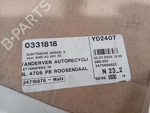 Right mirror AUDI A3 (8L1) 1.8 T | BP24848371C27 