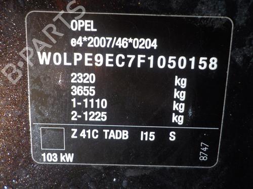Electronic sensor OPEL ZAFIRA TOURER C (P12) 1.4 (75) | BP21095088M84 - Image 10