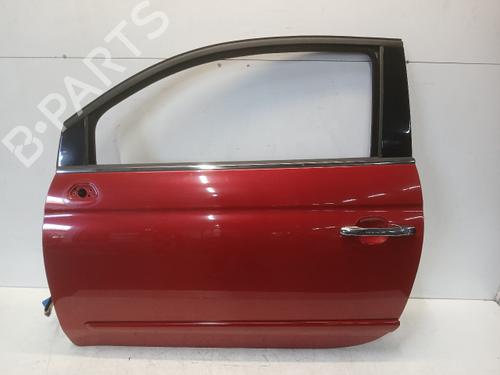 Used Left front door Left front door FIAT 500 (312_) 0.9 (312AXG1A, 312.AXG11) (86 hp) 40599043 40599043