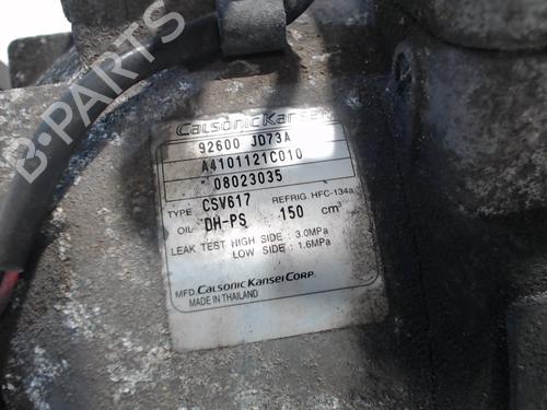 AC compressor NISSAN QASHQAI / QASHQAI +2 I (J10, NJ10, JJ10E) 2.0 dCi | BP12533683M34 