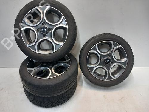 Used Wheel set Wheel set KIA PICANTO II (TA) 1.2 (85 hp) 39912527 39912527