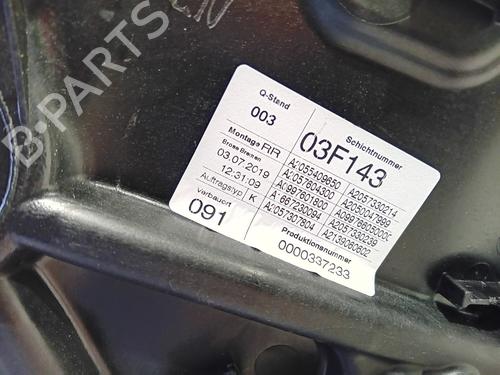 Rear right window mechanism MERCEDES-BENZ C-CLASS T-Model (S205) C 200 d (205.201) | BP28077586C25 