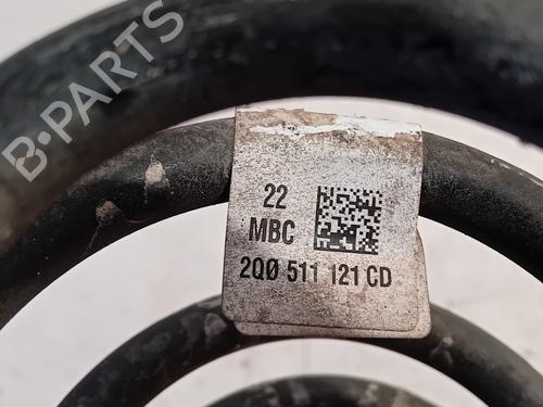 Støddæmperfjeder VW TAIGO (CS1) 1.0 TSI | BP29015705C152 - Image 4