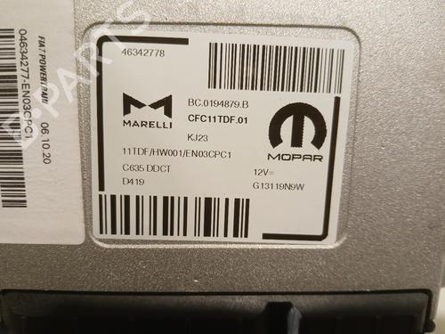 Gearbox control unit JEEP COMPASS (MP, M6, MV, M7) 1.3 | BP37609189M52 - Image 5