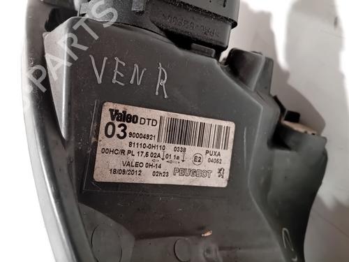 Right headlight PEUGEOT 107 (PM_, PN_) 1.0 | BP29020246C29 