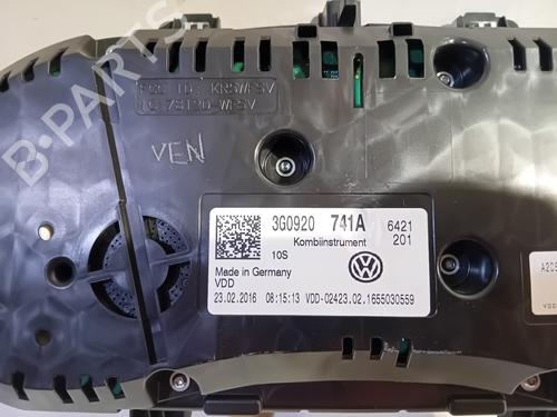 Instrument cluster VW PASSAT B8 Variant (3G5, CB5) 1.6 TDI | BP30113696C47
