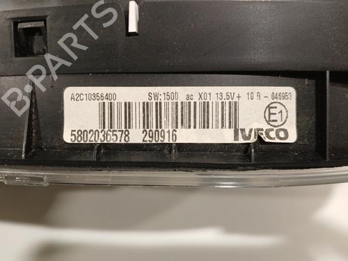 Instrument cluster IVECO DAILY VI Van 35S18, 35C18, 40C18, 50C18, 60C18, 65C18, 70C18 | BP36109474C47 - Image 7