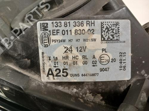 Right headlight OPEL CORSA E (X15) 1.2 (08, 68) | BP35980795C29 - Image 6