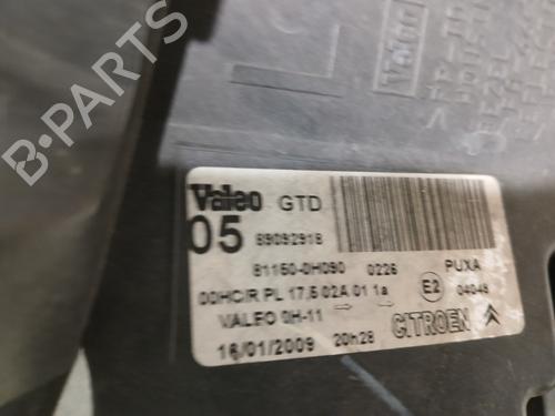 Left headlight CITROËN C1 (PM_, PN_) 1.0 | BP31979606C28