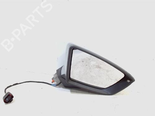 Used Right mirror SEAT LEON (5F1) 1.2 TSI (110 hp) 7991459