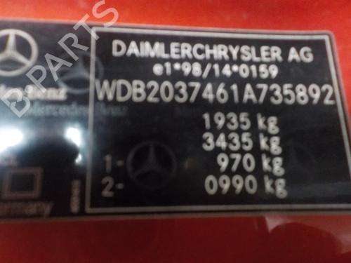Bak støtfanger MERCEDES-BENZ C-CLASS Coupe (CL203) C 180 Kompressor (203.746) | BP13373944C8 