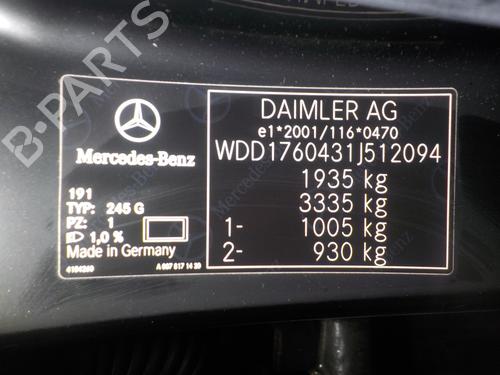 Headlight switch MERCEDES-BENZ A-CLASS (W176) A 200 (176.043) | BP13662193I24 - Image 9