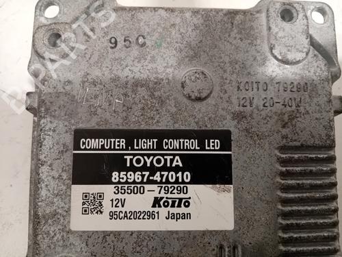 Lights ECU TOYOTA PRIUS (_W3_) 1.8 Hybrid (ZVW30) | BP26279987M55 
