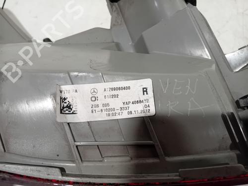Right taillight MERCEDES-BENZ A-CLASS (W176) A 180 (176.042) | BP32673829C35 