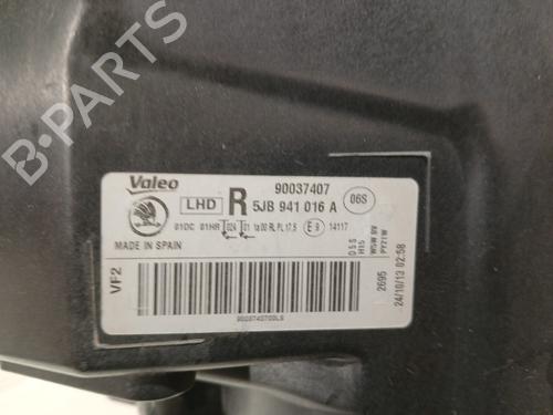 Right headlight SKODA RAPID Spaceback (NH1) 1.4 TSI | BP39238911C29 - Image 7