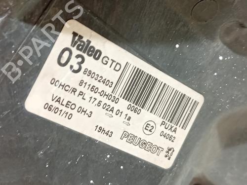 Left headlight PEUGEOT 107 (PM_, PN_) 1.0 | BP19267389C28 