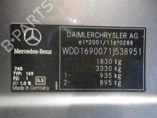 Right front shock absorber MERCEDES-BENZ A-CLASS (W169) A 180 CDI (169.007, 169.307) | BP8215198M17 