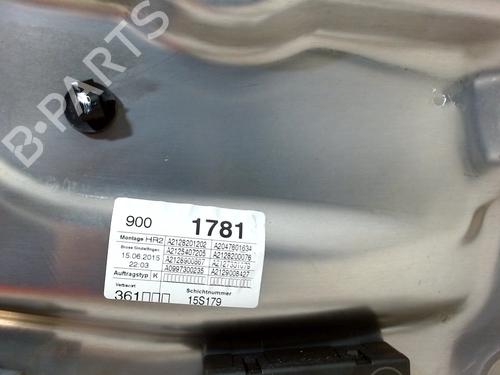 Rear right window mechanism MERCEDES-BENZ E-CLASS (W212) E 220 CDI / BlueTEC (212.001, 212.002) | BP11886252C25 
