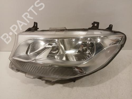 Venstre forlygte Venstre forlygte MERCEDES-BENZ SPRINTER 5-t Platform/Chassis (B907) 516 CDI (907.153, 907.155, 907.253, 907.255) (163 hp) 39885821 39885821