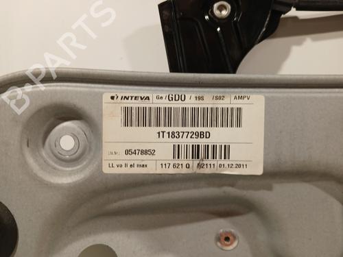 Front left window mechanism VW TOURAN (1T3) 2.0 TDI | BP29521361C22 