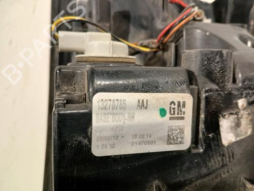 Right taillight OPEL ZAFIRA TOURER C (P12) 1.4 (75) | BP30152756C35