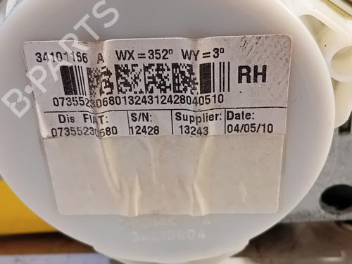 Front right seatbelt FIAT 500 (312_) 1.2 (312AXA1A) | BP19278995I25 