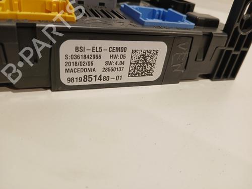 Fuse box PEUGEOT 3008 II SUV (MC_, MR_, MJ_, M4_) 1.5 BlueHDi 130 | BP29541148E1 