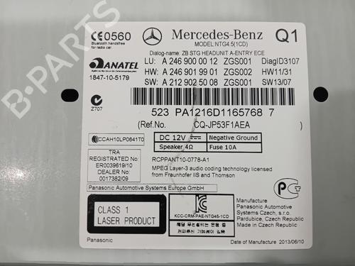 Electronic module MERCEDES-BENZ A-CLASS (W176) A 180 (176.042) | BP27694345M83 