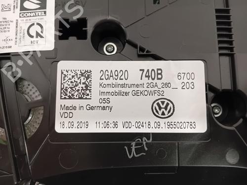 Instrument cluster VW T-ROC (A11, D11) 1.5 TSI | BP29918485C47 