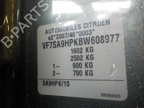 Switch CITROËN DS3 (SA_) 1.6 HDi 90 | BP13202820I30 - Image 9