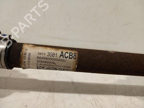 Left front driveshaft OPEL ASTRA K (B16) 1.6 CDTi (68) | BP37181275M38 - Image 4