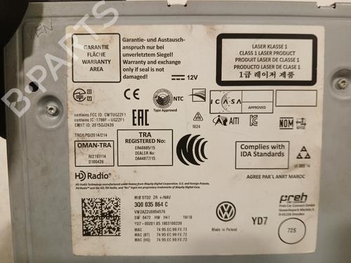 Electronic module VW POLO VI (AW1, BZ1, AE1) 2.0 GTI | BP39535162M83 - Image 5