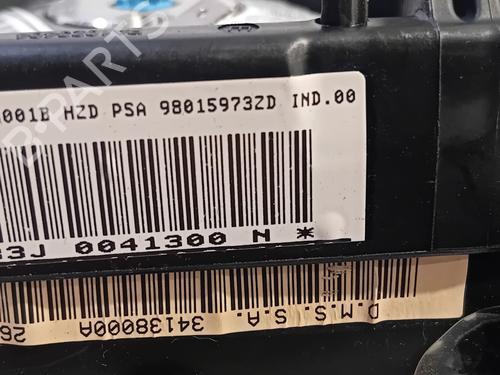 Driver airbag CITROËN C5 III (RD_) 2.0 HDi (RDRHD8, RDRHDJ, RDRHR8, RDRHRJ) | BP19280498C9 