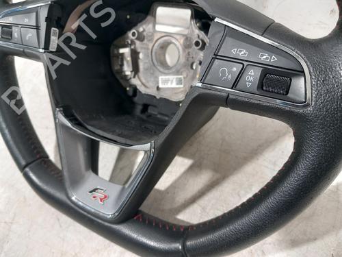 Steering wheel SEAT LEON (5F1) 1.4 TSI | BP38468316C49 - Image 2