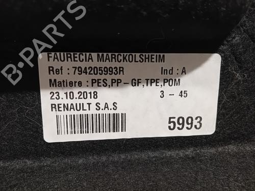 Rear parcel shelf RENAULT SCÉNIC IV (J9_) 1.3 TCe 160 (J9NC) | BP28282947C85 