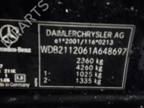 Mass air flow sensor MERCEDES-BENZ E-CLASS T-Model (S211) E 220 T CDI (211.206) | BP6330100M95 - Image 8