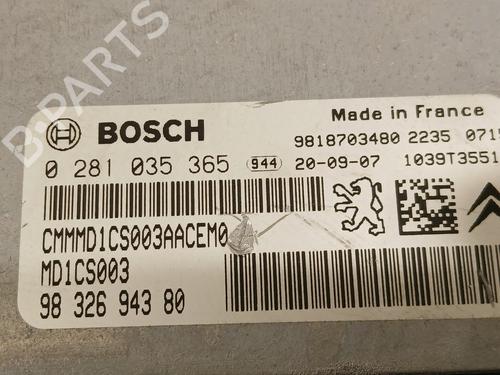 Engine control unit (ECU) OPEL COMBO Box Body/MPV (K9) 1.5 D | BP29169487M57 