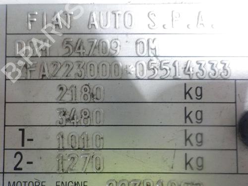 Højre bagtil støddæmper FIAT DOBLO Box Body/MPV (223_) 1.9 JTD | BP12176616M19 