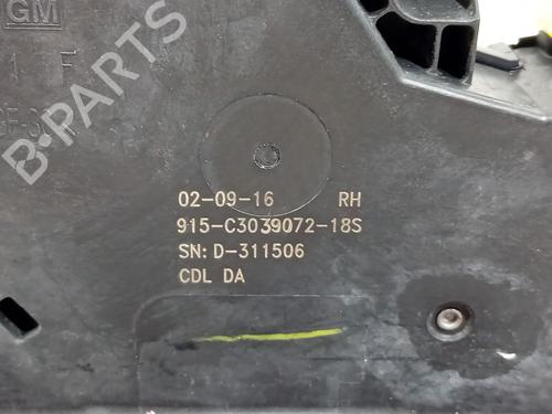 Front right lock OPEL ASTRA K Sports Tourer (B16) 1.0 Turbo (35) | BP18645529C97 