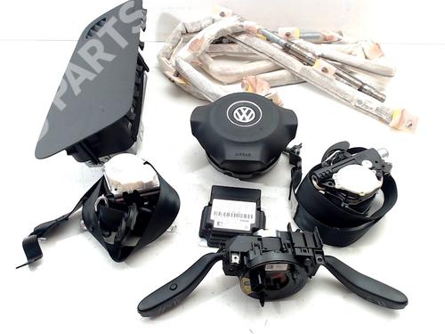 Used Airbag Kit Airbag Kit VW POLO V (6R1, 6C1) 1.2 (60 hp) 11110809 11110809