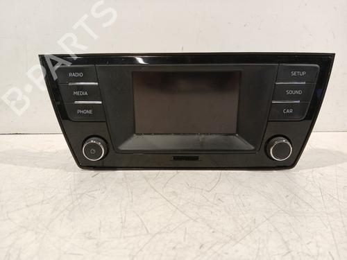 Used Radio Radio SKODA FABIA III Estate (NJ5) 1.2 TSI (110 hp) 33824552 33824552