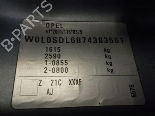 Front left window mechanism OPEL CORSA D (S07) 1.4 (L08, L68) | BP9860202C22 