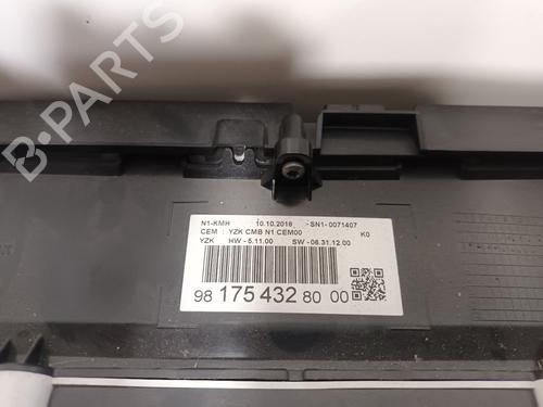 Instrument cluster TOYOTA PROACE Van (MDZ_) 1.6 D4d (MDZ9) | BP31970628C47 