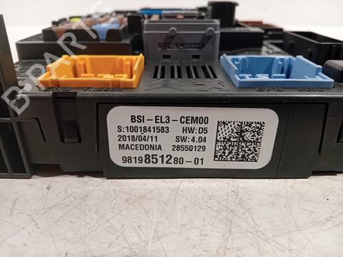 Fuse box OPEL CROSSLAND X / CROSSLAND (P17, P2QO) 1.2 (75) | BP22234313E1 